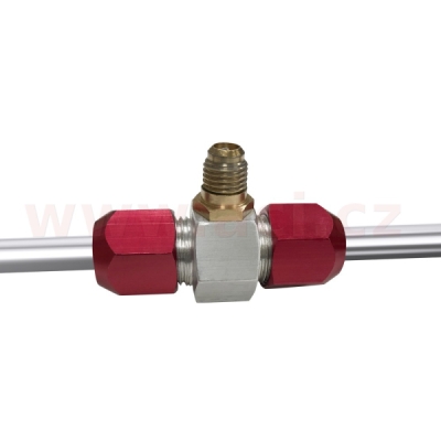 závitová spojka se závitem pro čidlo nebo port, trubka 10 mm, vnější závit 1/4"