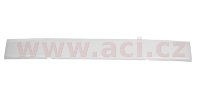 lišta nad horní mřížkou, plast bílý TRUCK
