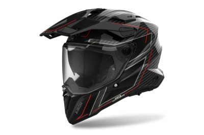 přilba COMMANDER 2 Carbon Stylish, AIROH (lesklá, vel. L) 2026