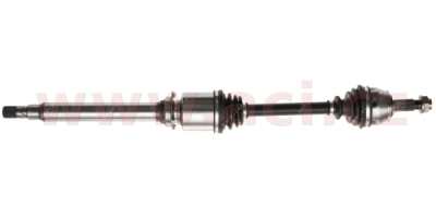 poloosa AVORD délka 930 mm, 25 dr. u kola, 25 dr. u MAN pře., pro vozy s ABS, bez kroužku, repasovaný originál (+v (+vratná část 5