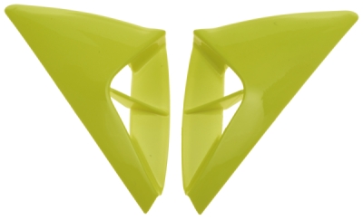 př. kryty ventilace pro přilby AVIATOR 2.2, AIROH (žluté)