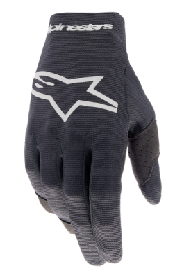 rukavice RADAR, ALPINESTARS (černá/stříbrná, vel. S)