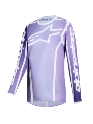 dres STELLA FLUID APEX, ALPINESTARS, dámské (fialová/bílá, vel. XS)