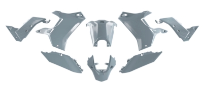 sada plastů YAMAHA Tenere, RTECH (světle šedá, 5 dílů)