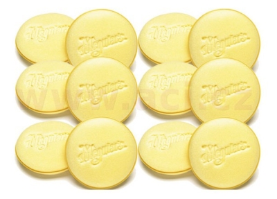 MEGUIARS Soft Foam Applicator Pads - pěnové aplikátory (12 ks)
