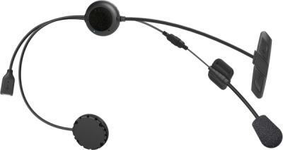 Bluetooth headset 3S PLUS pro skútry pro integrální přilby (dosah 0,4 km) včetně pevného mikrofonu, SENA