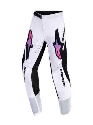 kalhoty SUPERTECH VISTA YOUTH, ALPINESTARS, dětské (bílá/fialová/černá, vel. 26)