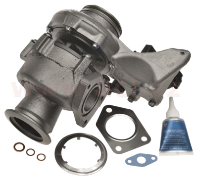 turbodmychadlo MHI model TFO35HL6bs-09GFT, originální díl repasovaný firmou TURBOCHARGER (+ vratná část 1750 Kč/70 €)