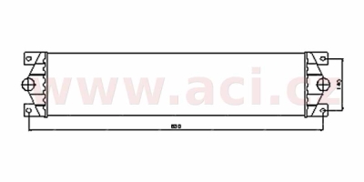 intercooler (±AUT±AC) [740*181*40]