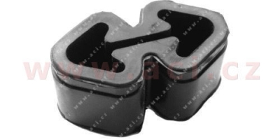 gumový závěs výfuku (d=77 mm, š=44 mm, tl. 34 mm)