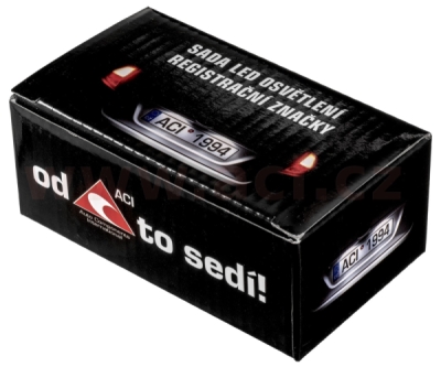 osvětlení SPZ LED (sada 2 ks) včetně odporů