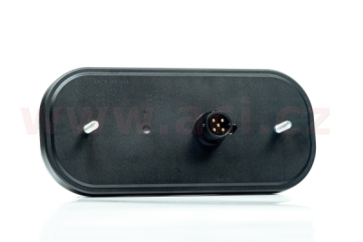zadní světlo LED 214,3x94,3 mm, s dynamickým směr. světlem, 5 PIN BAJONET, L=P