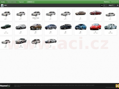 dílenská příručka HaynesPro WorkshopData Car Business Pack (pro 4 uživatele, 1 rok )