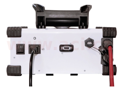 nabíječka/stabilizovaný zdroj GYSFLASH 103.24 CNT FV 6/12/24 V, 5-1200 Ah, 100 A, kabely 5 m, menu v češtině