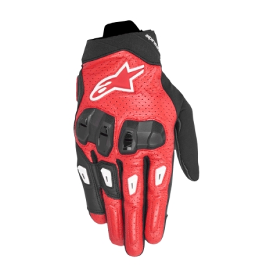 rukavice SP X 7, ALPINESTARS (černá/červená/bílá, vel. XL)