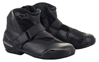 boty SMX-1 R VENTED, ALPINESTARS (černá, perforovaná obšívka, vel. 45)