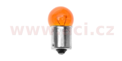 žárovka 12V 10W (patice BAU15s) oranžová