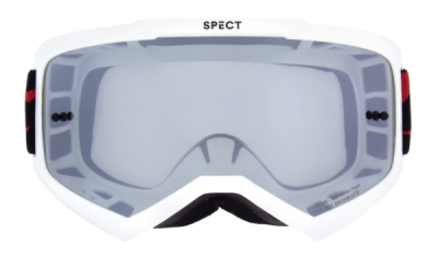brýle EVAN, RedBull Spect (bílé, plexi kouřové/stříbrné)