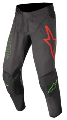 kalhoty TECHSTAR PHANTOM, ALPINESTARS (černá antracit/zelená neon, vel. 32)