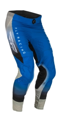 kalhoty LITE, FLY RACING - USA 2023 (modrá/šedá/černá, vel. 32)