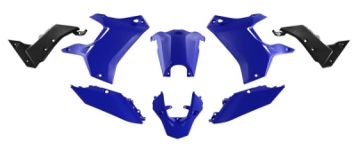 sada plastů YAMAHA Tenere, RTECH (modro-černá, 5 dílů)