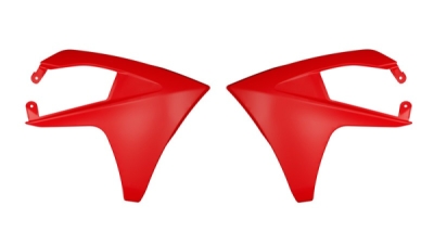 spoilery chladiče GAS GAS, RTECH (červené, pár)