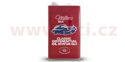 MILLERS OILS minerální převodový olej hypoidní Classic Differential Oil EP 85w140 GL5 5l
