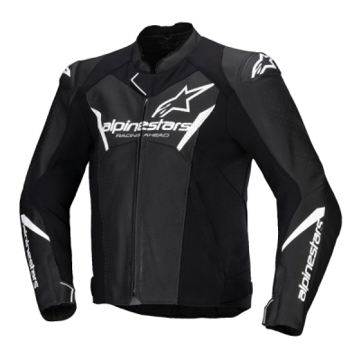 bunda FASTER 3 AIRFLOW, ALPINESTARS (černá/bílá, vel. 52)