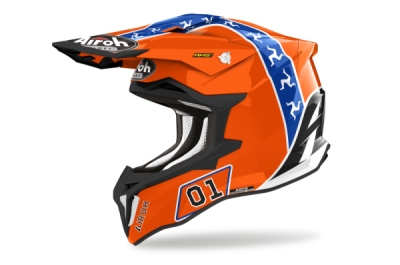 přilba STRYCKER Hazzard, AIROH (oranžová, vel. XL) 2025