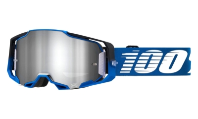 ARMEGA 100% brýle Rockchuck, stříbrné plexi