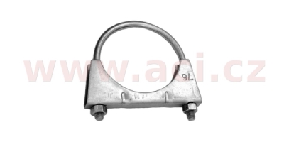 spona výfuku M8 průměr 76 mm