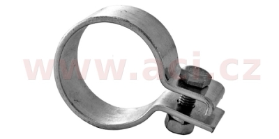 spona výfuku plochá, průměr 48,5 mm