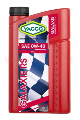 YACCO motorový olej plně syntetický GALAXIE RS 0w40 2l