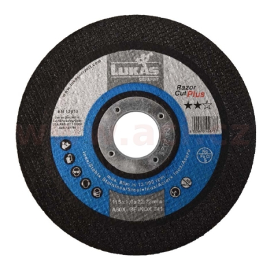 Řezný kotouč 150x1,6 mm (pro ocel), LUKAS (Německo) RAZOR CUT PLUS