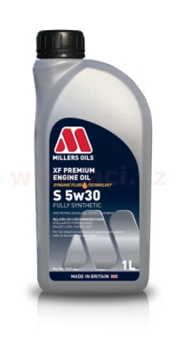 MILLERS OILS motorový olej plně syntetický XF Premium S 5w30 1l