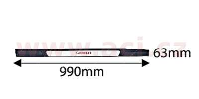 přední plastová lišta prahu SCOUT ORIGINÁL, P