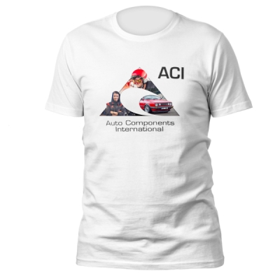 Triko ACI bílé krátký rukáv 190 g (vel. M)
