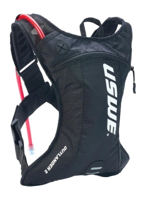 batoh ENDURO OUTLANDER 2, USWE - Švédsko (černá, objem 2 l, hydrobag 1,5 l)