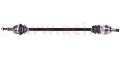 poloosa AVORD délka 950 mm, 33 drážek u kola, 22 drážek u převodovky (ABS na náboji kola), P, repasovaný originál (+vratná část 59