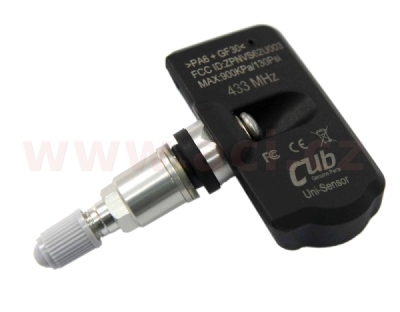 ventil TPMS CUB (stříbrný) TESLA MODEL S 01/2014 - 09/2014