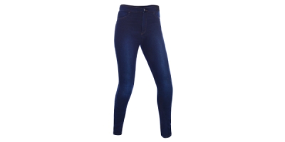 PRODLOUŽENÉ kalhoty JEGGINGS, OXFORD, dámské (legíny s Kevlar® podšívkou, modré indigo, vel. 20/30)