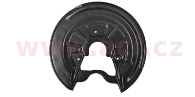prachový štít zadního brzdového kotouče (pro brzdový kotouč 286x12 mm) ORIGINÁL, P