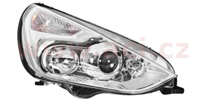 přední světlo BI-XENON D1S+H1 s natáčením do zatáčky HELLA (prvovýroba) P