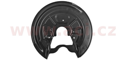prachový štít zadního brzdového kotouče (pro brzdový kotouč 286x12 mm) ORIGINÁL, L