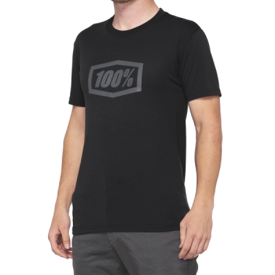 triko ICON TECH, 100% - USA (černá, vel. M)