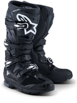 boty TECH 7 ENDURO, ALPINESTARS (černá antracit/bílá, vel. 48)