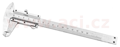 posuvné měřidlo 150 mm, přesnost 0,02 mm, kovové tělo