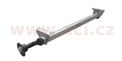 náprava KNOTT VG 7-L (750 kg) rozteč patek 1000 mm, zvýšené patky (4x100) ORIGINÁL