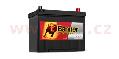 70Ah baterie, 600A, pravá BANNER Power Bull 260x174x200(222)