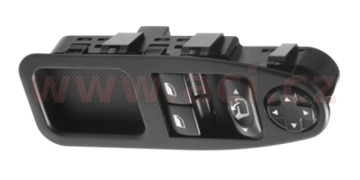 spínač stahování předních oken s nastavováním zp. zrcátek (elekticky sklopná) 13pin